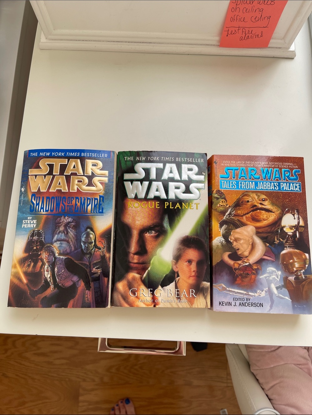 STAR WARS BOOK SET - shadows of the empire, rogue planet, tales Jabba’s palace